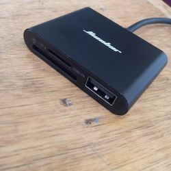 HICOBER USB TYPE-C CARD READER MICRO SD, TYPE C TO SD CARD. ADAPTER 2TB CAPACITY FOR MACBOOK, CAMERA ANDROID & WINDOWS AND OTHER TYPE C DEVICE