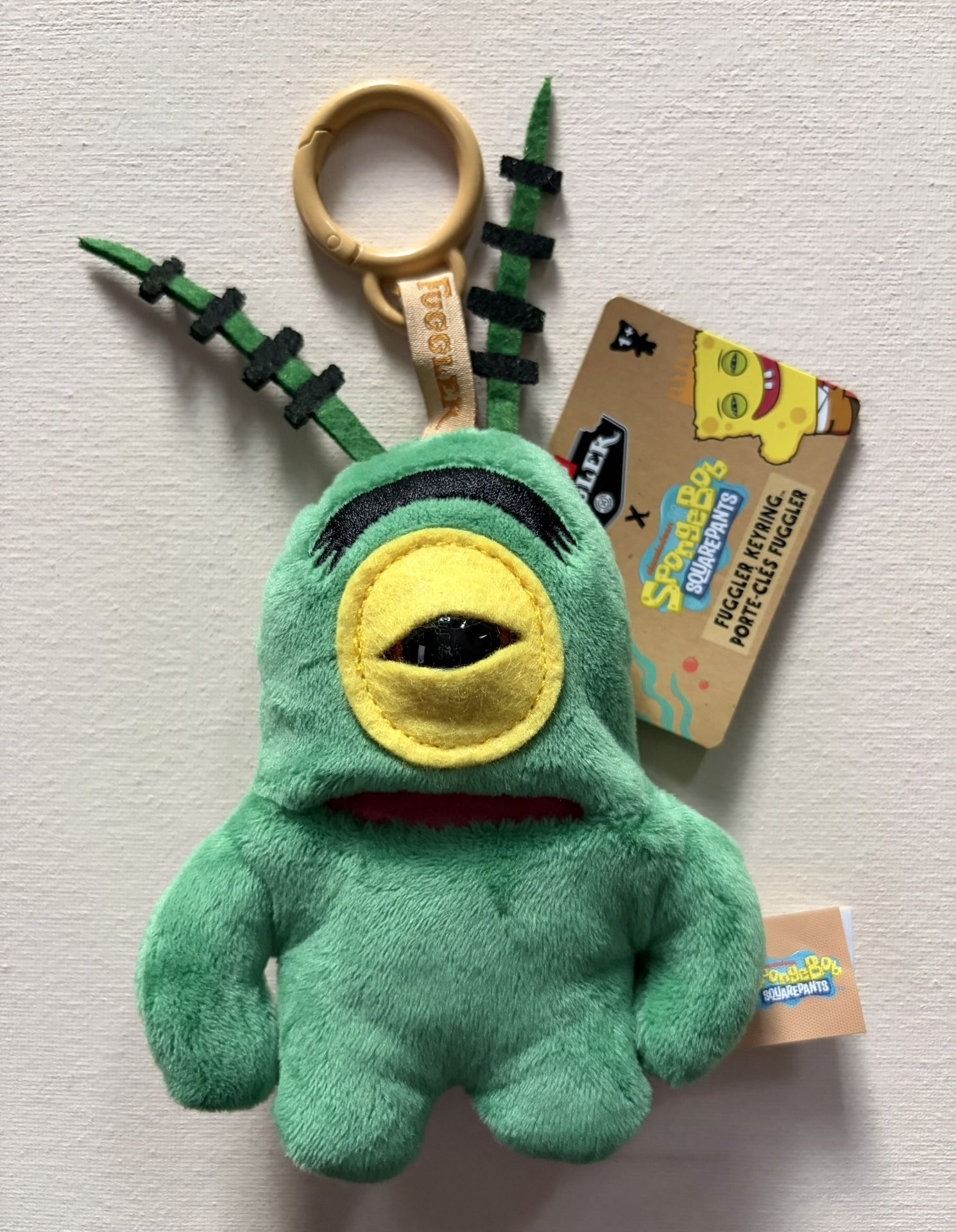 SpongeBob Fugglers Rare Metal Key ring 