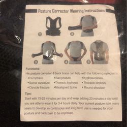 Posture Corrector Wearing 