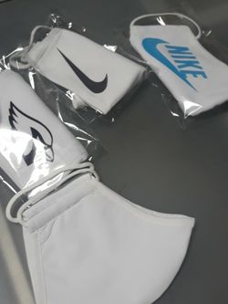 Blank Face Mask $5 Per Box Of 16 Blanks __ White High Quality 2 Layer Washable
