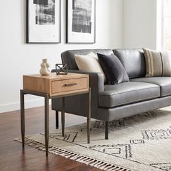 Verec Natural Side Table