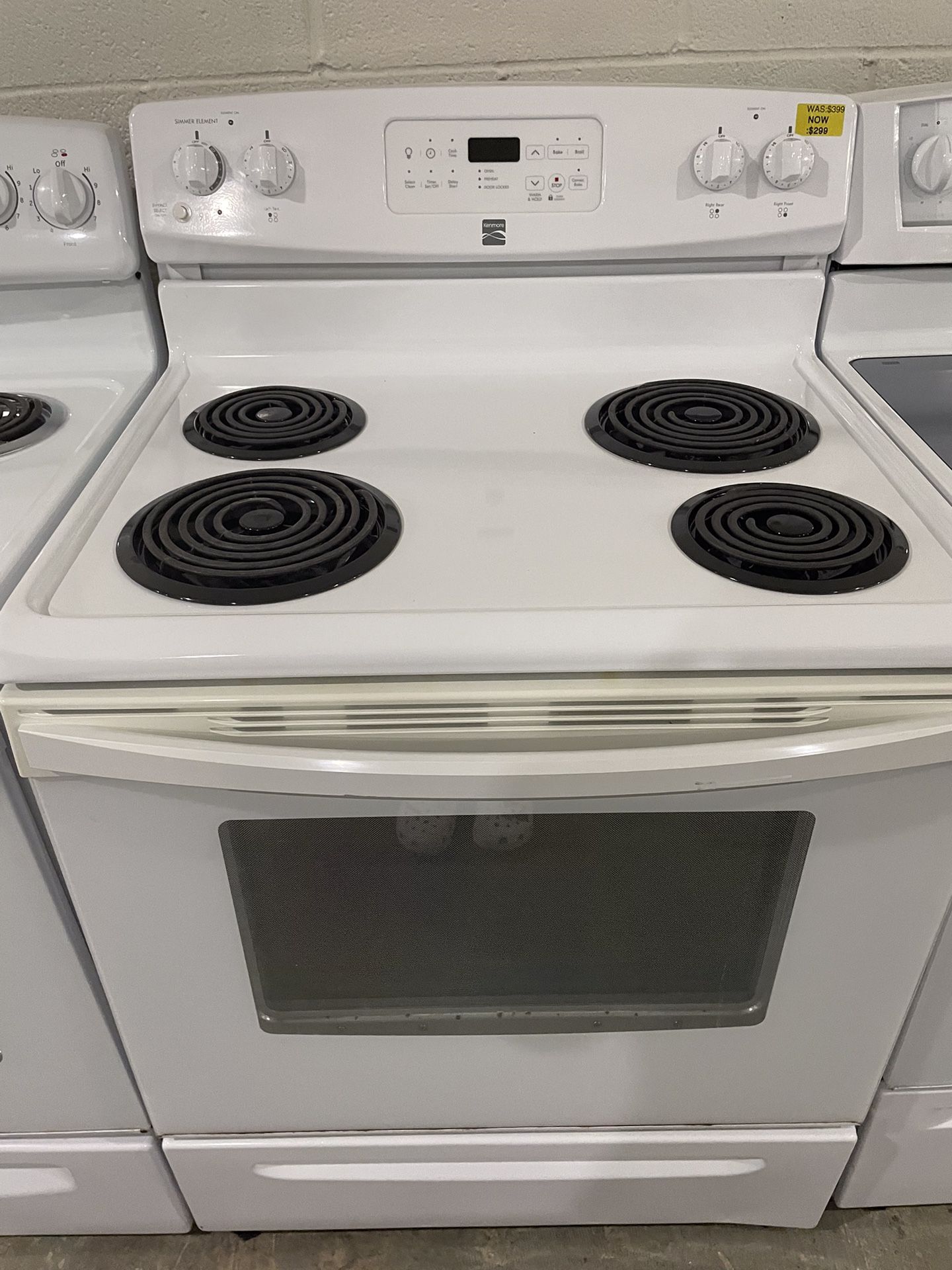 Kenmore Coil Top Stove 