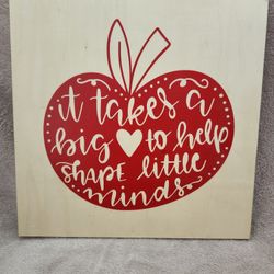 Teacher Art Takes BIG HEART to Shape LITTLE minds