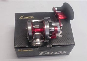 Brand New ! OMOTO TALOS TS12N Conventional Fishing Reel