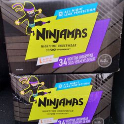 Ninjamas Nighttime Underwear ( Large)