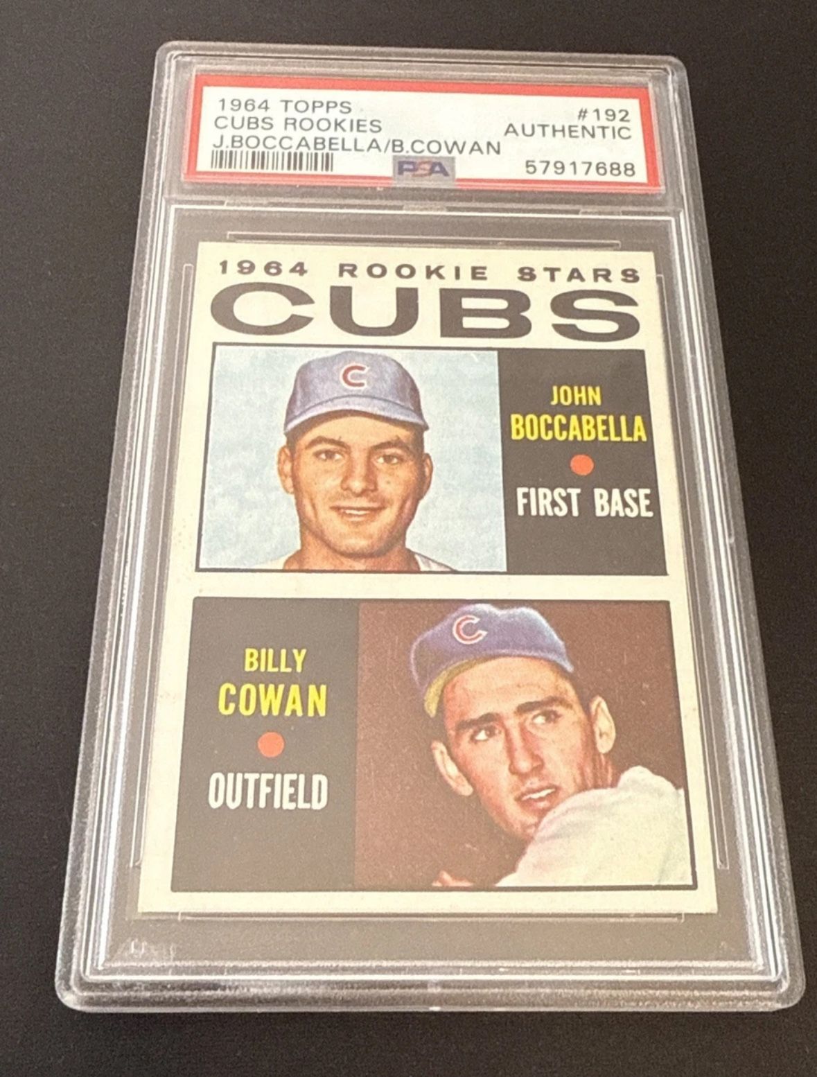 1964 Topps #408 Cubs 1964 Rookie Stars Psa Authentic