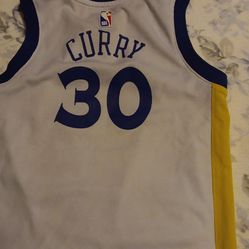 Jersey.  Curry #30.  Child's med