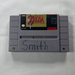 Super Nintendo The Legend Of Zelda 