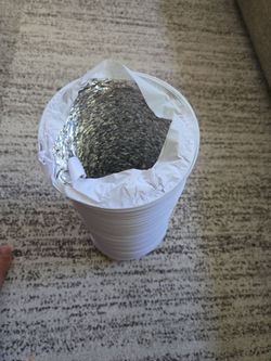 6 inch by 20 feet vent duct. Not used.