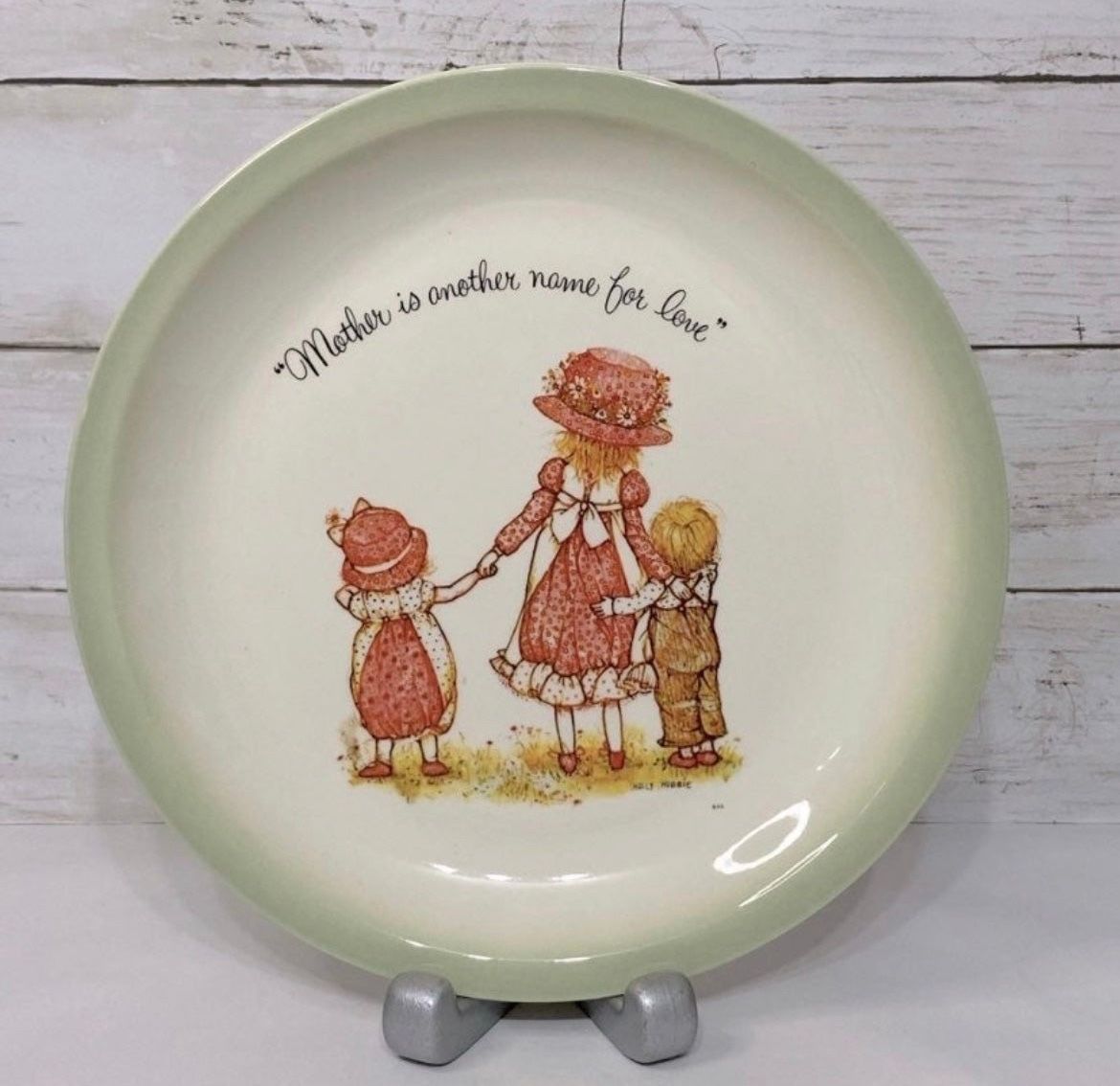 VTG Holly Hobbie 1972 Collectors 9" Plate