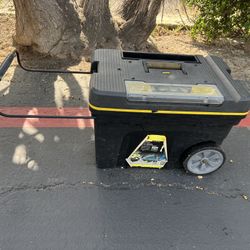 Toolbox with tools