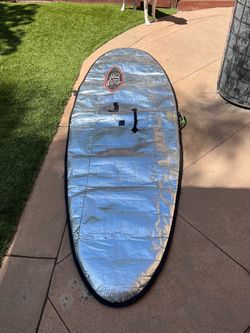 Epic Board Bag Silver Reflective Cover