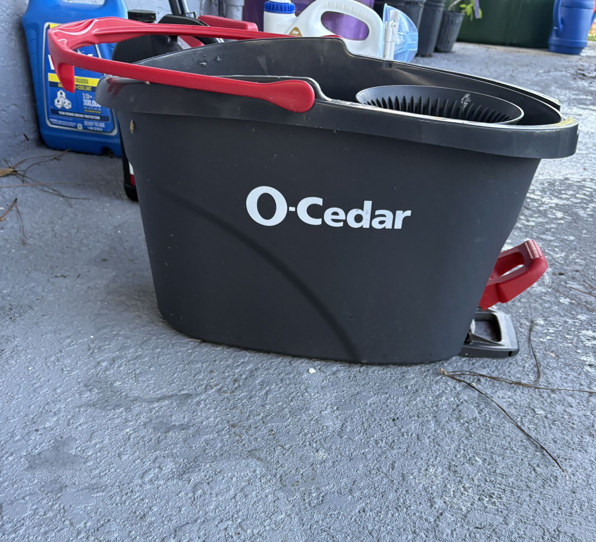 O-Ceder Mop Bin 2tanks With Extra Mop