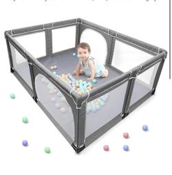 EXTRA LARGE PLAYPEN For Playing Ball Pit Indoor Travel Bag Collapsible 