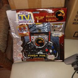 Vintage Mortal Kombat Plug & Play Platinum Series