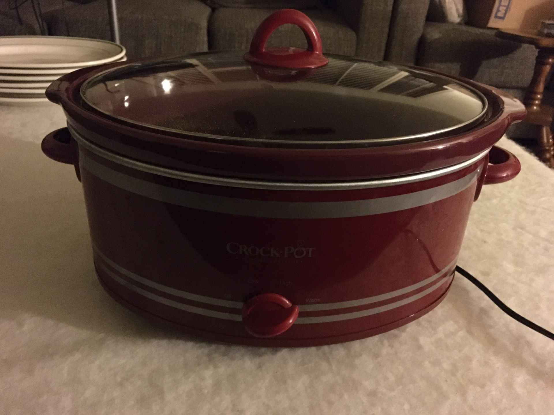 Crock pot 6 qt in great working condition