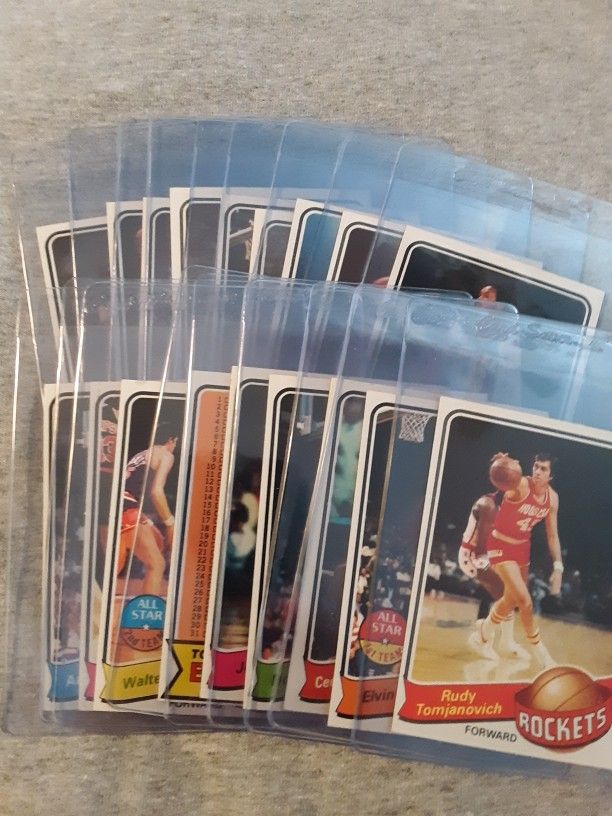 1979-80 Topps Basketball 18 Cards
