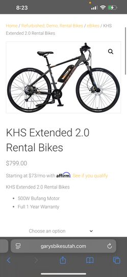 KHS E Bike. 700c Rims With Suspension Needs Battery
