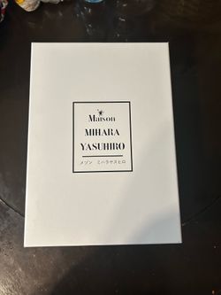 Maison Mihara Yasuhiro Black & White Platform Sneakers – Size 44