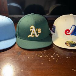 Fitted Baseball Hats Size 7 1/4