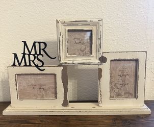 Vintage Mr Mrs Rusty Pictures Frames
