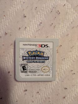 Pokemon Mystery Dungeon Gates To Infinity 3DS