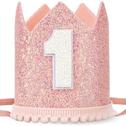 Glitter Crown for 1st Birthday