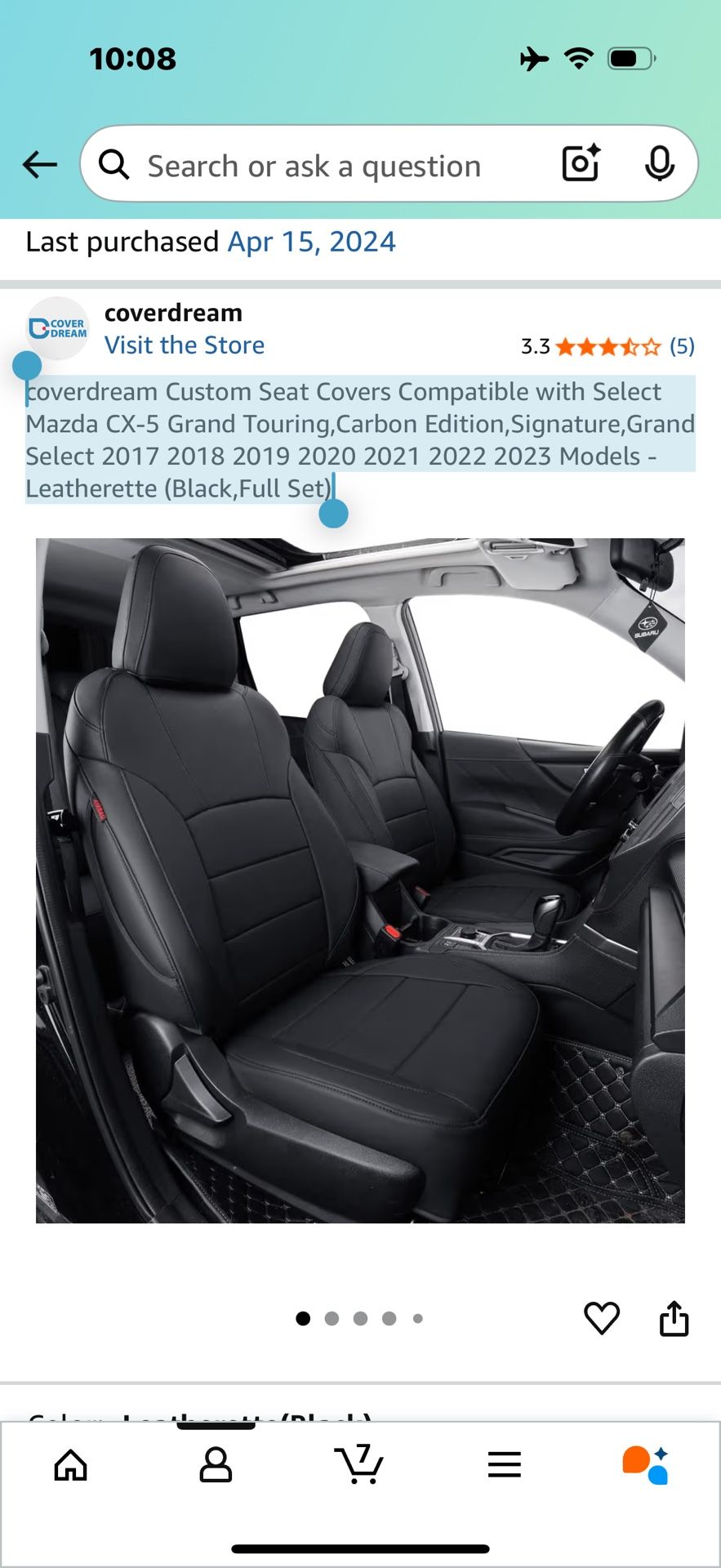 Mazda CX-5 Seat Covers