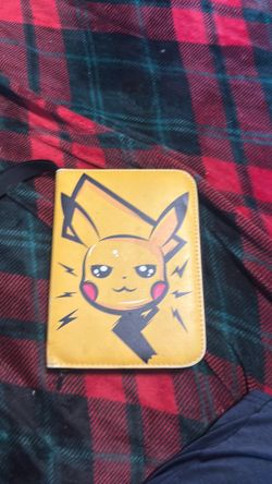Pokémon card.(yes binder included)
