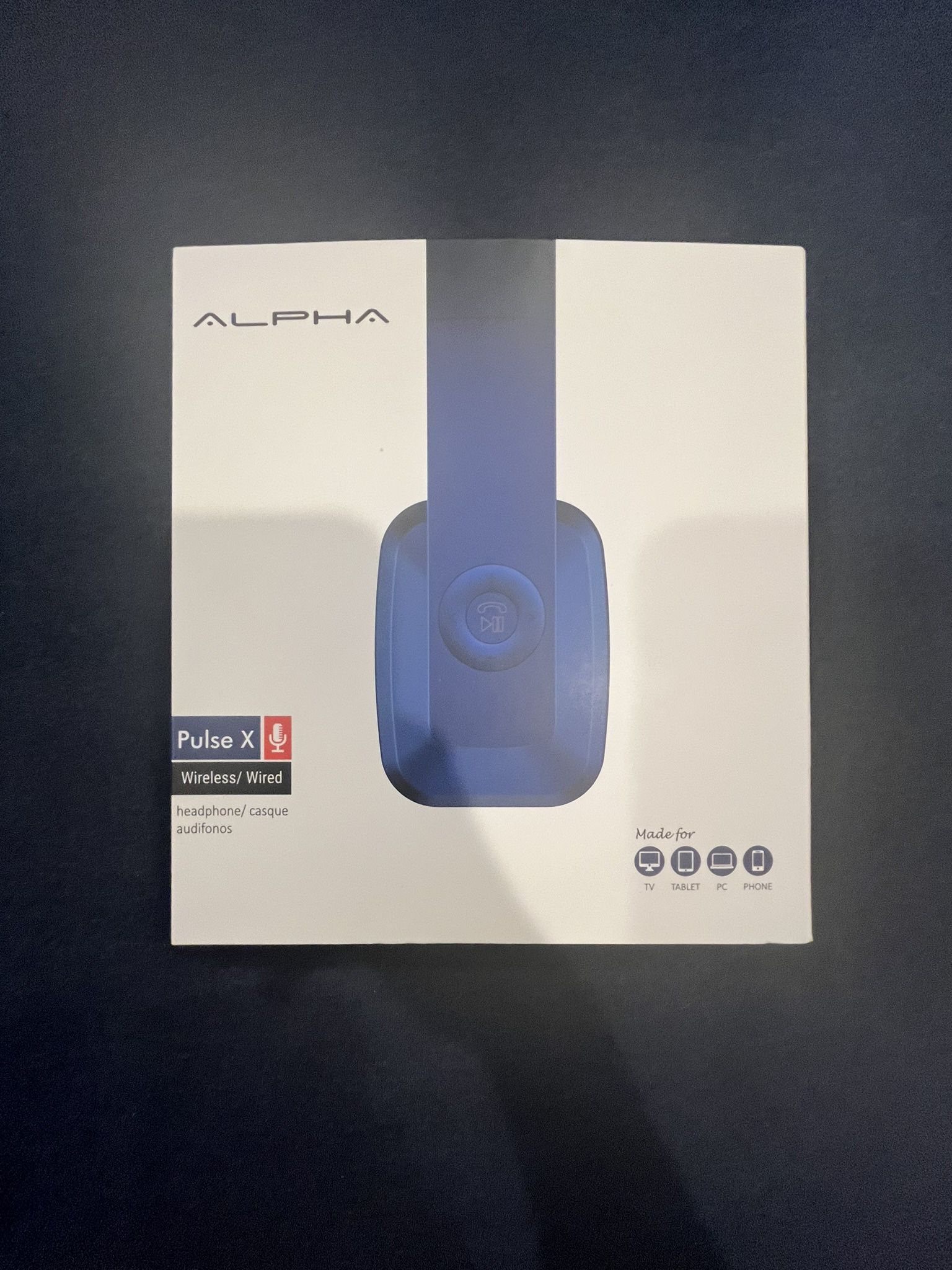 Alpha Pulse X Wireless Or Wired Headphones 
