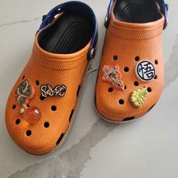 Dragon Ball Goku Crocs Size 8