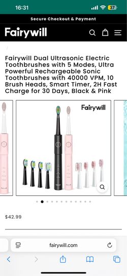 New electric toothbrushes