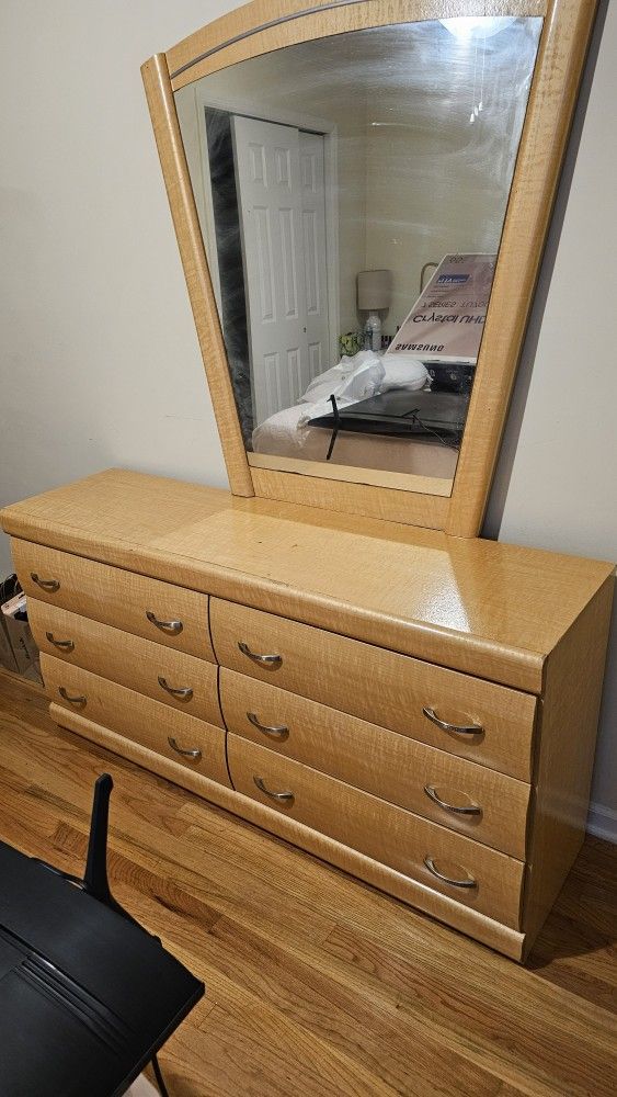 Dresser and Mirror