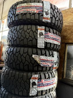 🚨‼️vendo Set De Llantas Lt 265 75 16 American R/T Tires 