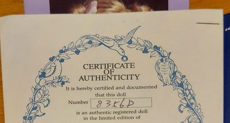 Goldie Locks Porcelain Doll 