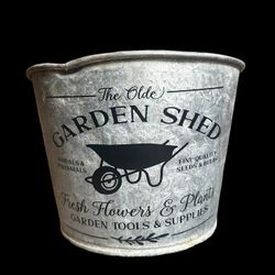 The Olde Garden Shed Vintage Bucket
