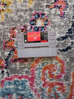Final Fantasy II game Super Nintendo