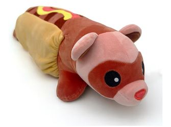 Ferret Body Pillow With Heating Pad Pouch