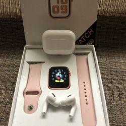 Combo :::Bluetooth Smart Watch T500plus & Bluetooth Earbuds