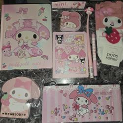 My Melody Stationery Gift Set!!