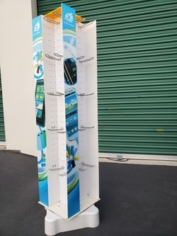 Display for cellphone accessories