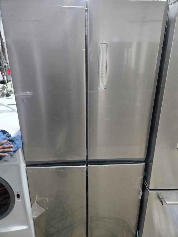 Fridgedaire Stainless Steel Fridge Bottom