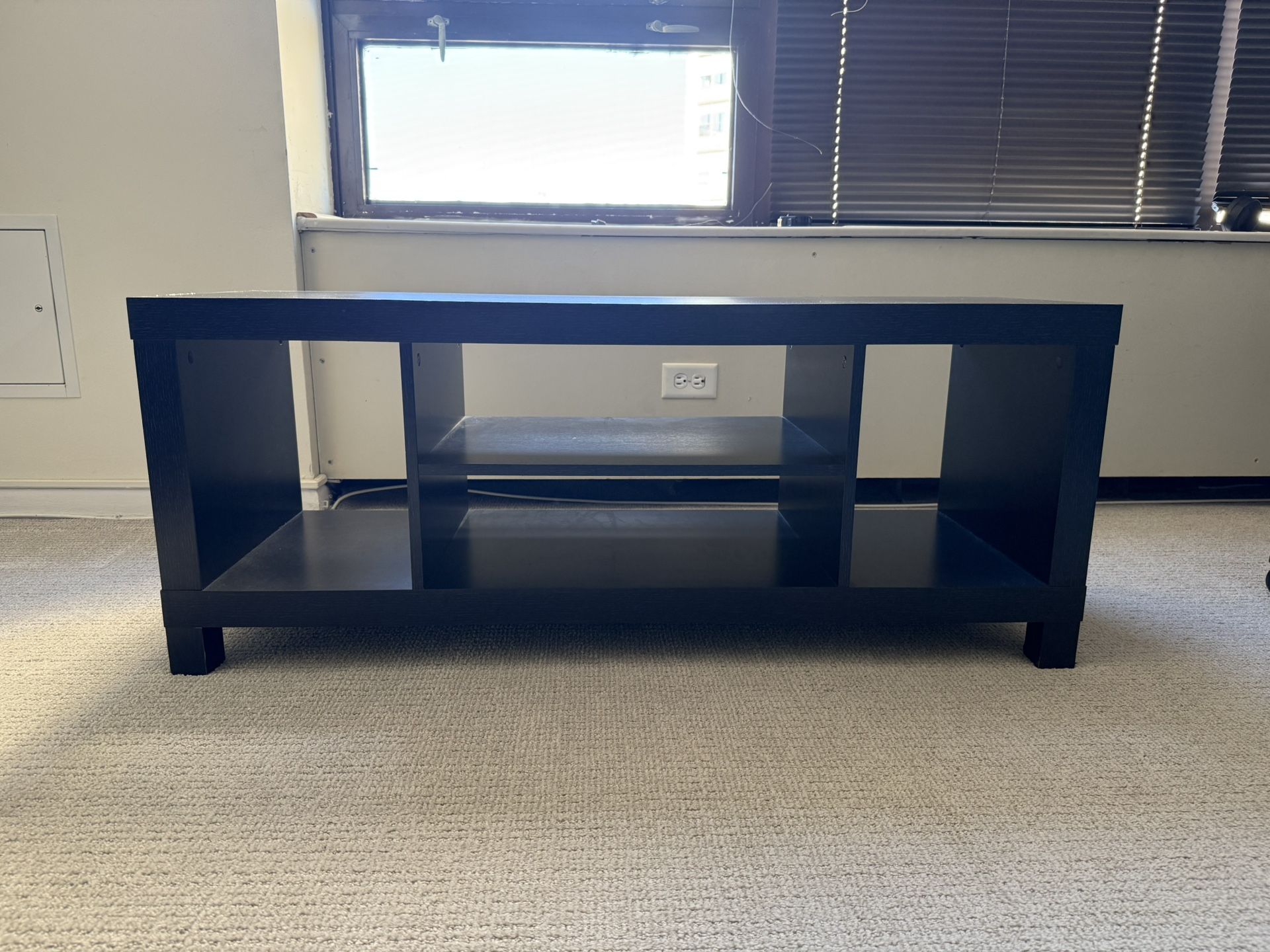 Black TV/Entertainment Stand