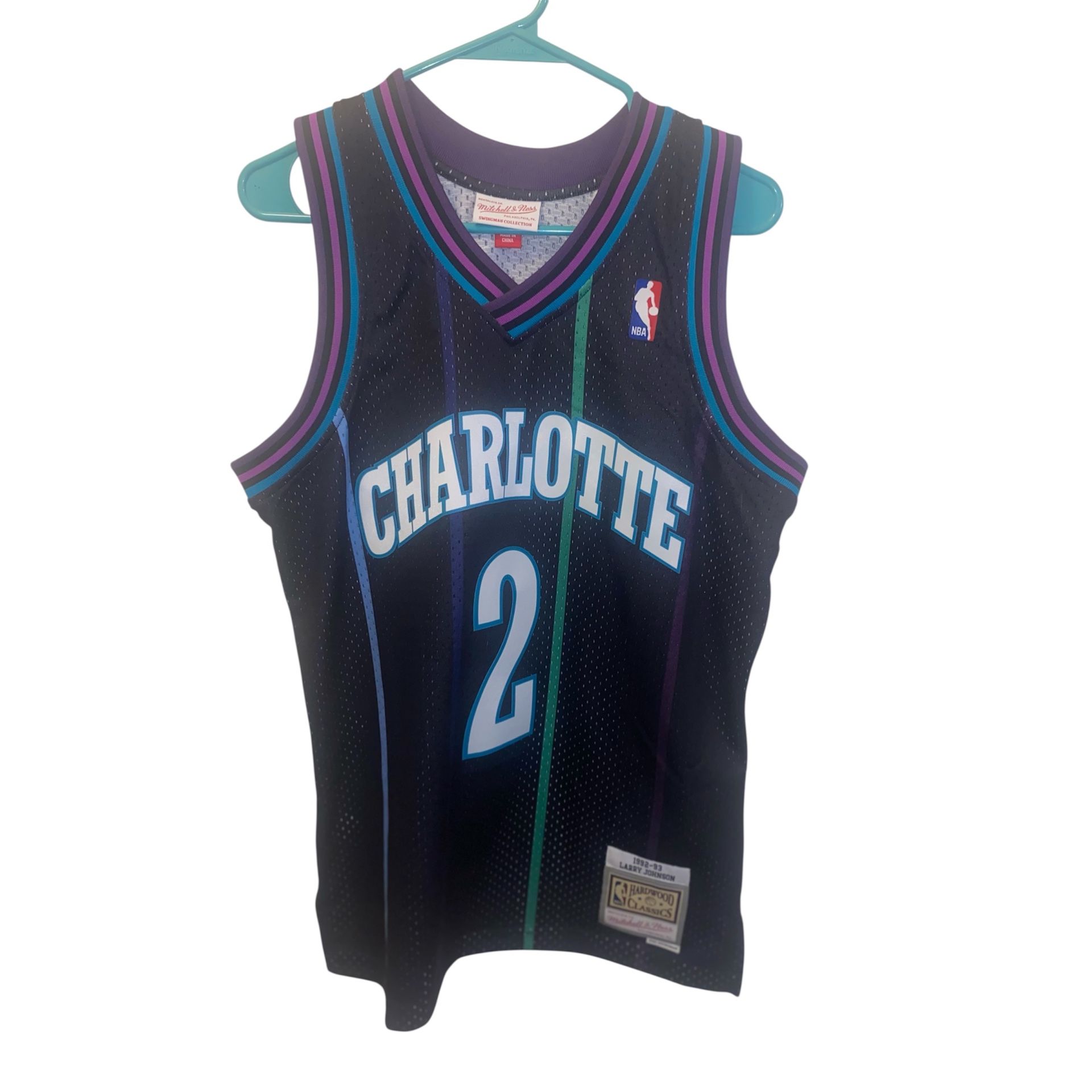 Charlotte Hornets NBA Jersey Black,Purple Sportswear