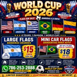 Country FLAGS WORKL CUP