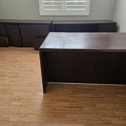 FREE SOLID WOOD OFFICE FURNITURE 