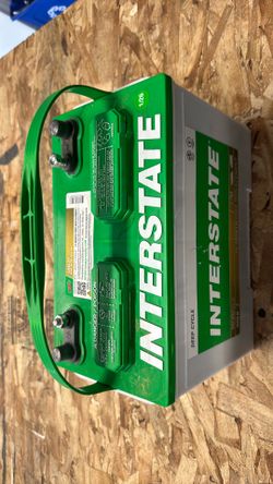 12v battery - zero use, one week old