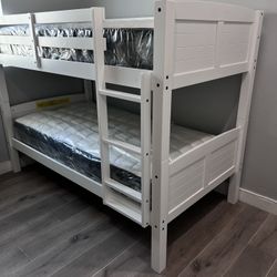 Litera Twin Size Nueva En Su Caja Incluye Colchones 