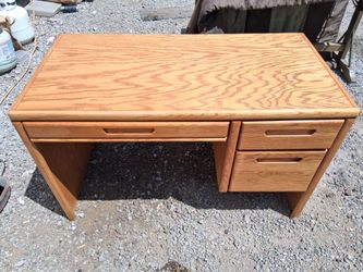 Wooden desk