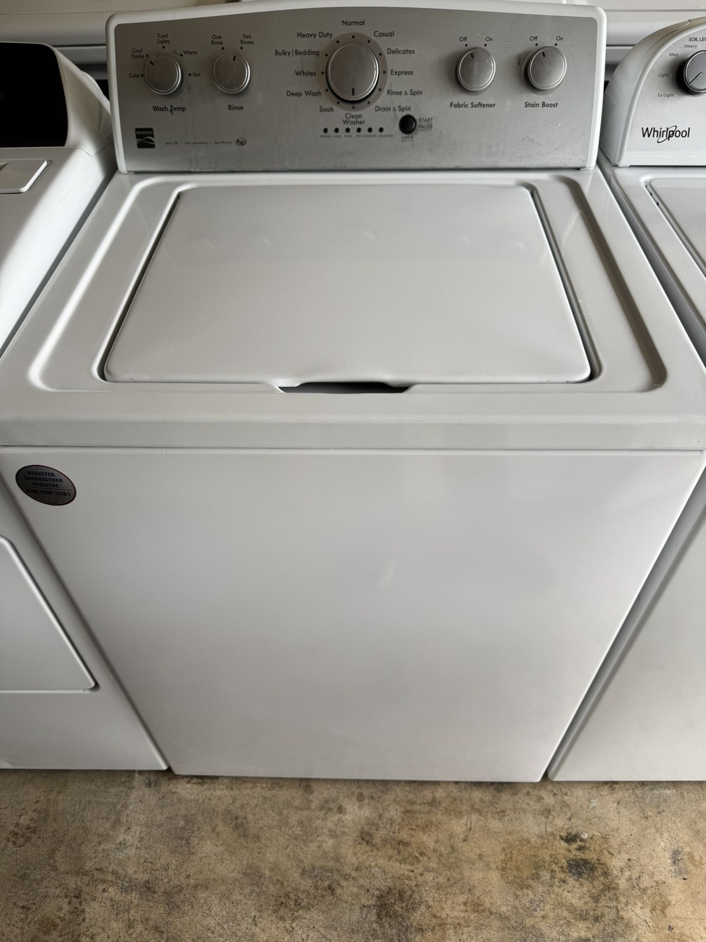 2023 Kenmore Washer! 30 Day Warranty